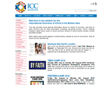 Tablet Screenshot of icoc.org.uk